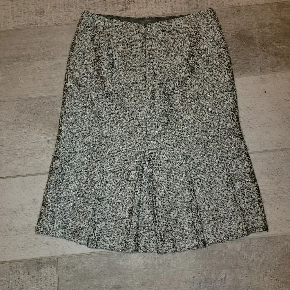Ann Taylor Tweed A-Line Skirt Size 2